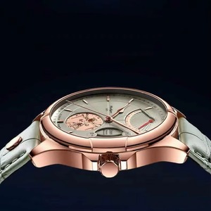 Montre à quartz pour homme Drioshipping 2024 POEDAGAR 802, bracelet en cuir, montres étanches - Product Image 2
