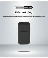 Bouchons anti-poussière noirs pour ordinateur portable, compatibles avec les modèles USB en silicone non standard, plusieurs spécifications disponibles
