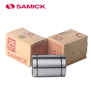 Roulements linéaires fermés SAMICK LME25UU 25x40x58mm à longue durée <span class=keywords><strong>de</strong></span> vie, haute stabilité et prix abordable, kit <span class=keywords><strong>de</strong></span> pièces CNC pour roulement à billes - Product Image 2