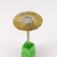 Brosse rotative en fil de cuivre pour perceuse, accessoires mini-brosses pour nettoyer la rouille, tige de 2,35 mm