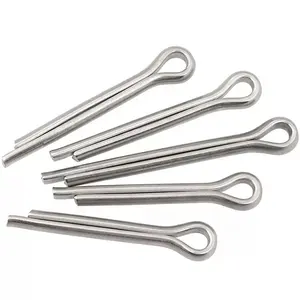 Wholesale Diameter 1.5-10mm 304 Stainless Steel GB91 Cotter Supporting Pin Split Pins