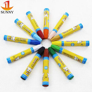 Crayons Jumbo Lavables Non Toxiques pour Tout-Petits Poignée Triangulaire pour un Maintien <span class=keywords><strong>Facile</strong></span> Ensemble Multi-Couleurs Enfants Apprentissage et <span class=keywords><strong>Dessin</strong></span> Précoce - Product Image 1
