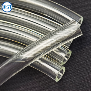 Extrusie Plastic Pvc Pu Transparant Clear Fiber Flexibele Waterpijp <span class=keywords><strong>Tubing</strong></span> Air Clear Pu Slang - Product Image 3