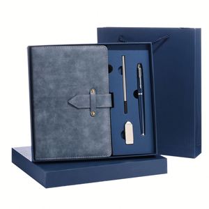Coffret Cadeau d'Affaires de Luxe Promotionnel : Carnet A5 100 Feuilles, Clé USB, Stylo – Idéal pour Bureau, Festivals, Cadeau d'Entreprise Exécutif - Product Image 2