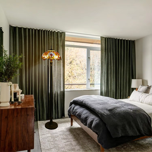 <span class=keywords><strong>Lampadaire</strong></span> de style moderne Tiffany avec vitrail <span class=keywords><strong>baroque</strong></span> emballé sur mesure pour l'éclairage du salon de lecture en intérieur - Product Image 3
