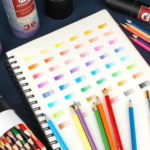 Gxin K001B48 48 Colors Paper Cylinder Tube Box Professionnel Crayon De Couleur Pour Enfant Custom Pencils Art Craft Supplies