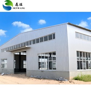 La faible exigence en matière de fondation rend les entrepôts à structure métallique à assemblage rapide adaptés aux zones industrielles rurales. - Product Image 2