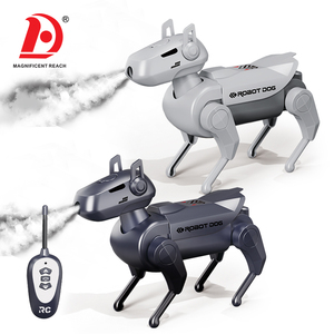 HUADA assemblaggio educativo fai da te a spruzzo a distanza <span class=keywords><strong>Robot</strong></span> giocattoli per cani per bambini Puzzle a vapore RC <span class=keywords><strong>Robot</strong></span> cane giocattolo - Product Image 1