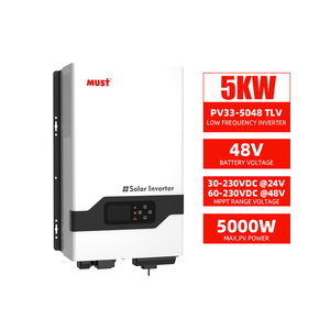 Cho Phải 48V biến tần 5KW tinh khiết Sine Wave chia giai đoạn điện biến tần tần số thấp lai 5000 Wát biến tần - Product Image 2