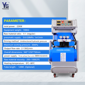 Máquina de Pulverización Multifuncional de Alta Eficiencia YG AH3500L de Doble Componente para Espuma de Poliuretano y Revestimientos de Poliurea - Product Image 5