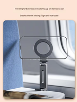 YTGEE Pliable 360 Rotation Avion Chemin De Fer Cellule Mobile Support De Tablette De Bureau Clip Stand Voyage Magnétique Support De Téléphone