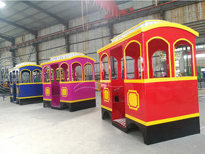 Visite Sans Rail Électrique de Route Touristique Grand Train Touristique à vendre - Product Image 6