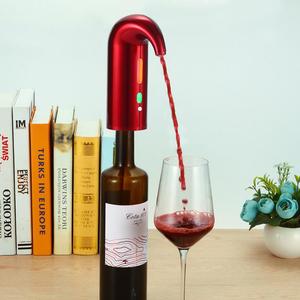 China vino eléctrico aireador de oxígeno en el <span class=keywords><strong>Bar</strong></span> de accesorio rojo aireador de vino botella <span class=keywords><strong>pico</strong></span> - Product Image 4