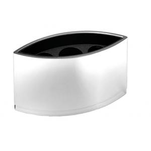 Portapenne Boomerang 150 X 100 Mm Organizzatore da scrivania in metallo per uso ufficio - Product Image 1