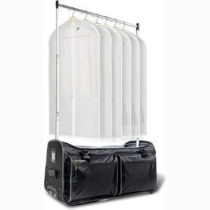 Échantillon gratuit : Sac de danse tendance avec porte-vêtements et roulettes, sac de sport de danse avec porte-vêtements, sac de danse pour adultes - Product Image 1