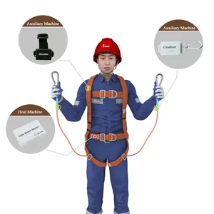 4G LoRa Smart Safety Harness System Fall Protection Personal Protective Equipment Fall Protection For Aerial Operation