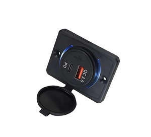 Cargador de Coche USB-C Rápido de 20W con Puertos Tipo-C y Tipo-A, Tecnología PD y QC3.0 - Product Image 1