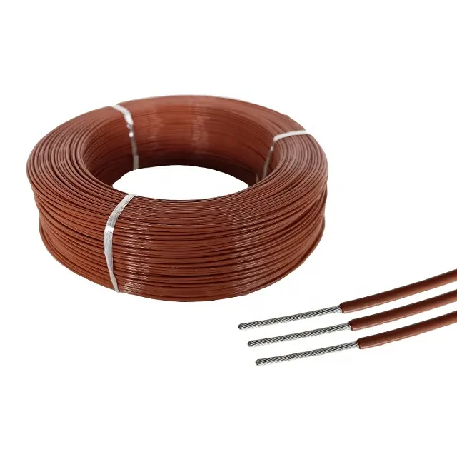 Cable eléctrico de calor resistente a las llamas UL1591 FEP, cable de alimentación electrónico de cobre recocido estañado 16-32AWG