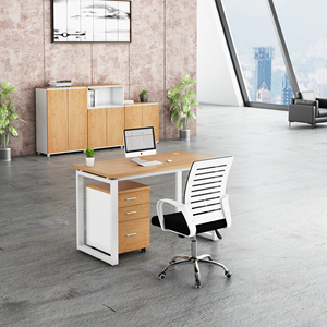 Hiện đại Modular văn phòng phân vùng bàn ghế thiết lập với không thấm nước melamine Hội Đồng Quản trị nhân viên bàn cubicle Máy Trạm Đồ nội thất văn phòng - Product Image 4