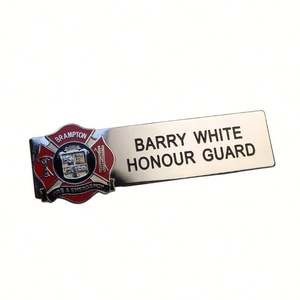Personalized Name <b>Badge</b> Stainless Steel Name <b>Badge</b> Staff Name <b>Badge</b> - Product Image 3