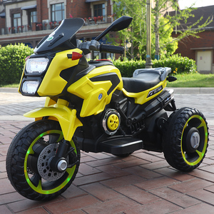 Tricycle électrique pour enfants style <span class=keywords><strong>GS</strong></span>, <span class=keywords><strong>moto</strong></span> de course alimentée par batterie 12V 24V, fournisseur d'usine professionnel en gros - Product Image 1