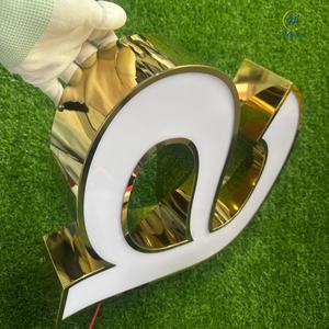China <strong>Sign</strong> Manufacturer Custom Stainless Steel Trim Cap 3d Led Letter <strong>Sign</strong> Led Light <strong>logo</strong> Led <strong>Sign</strong> for Business Outdoor Signage - Product Image 2