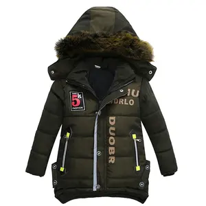 Winter jacket for children kids clothes kids wears with embroidered