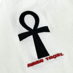 Camiseta de actividad deportiva informal personalizada, camisetas con diseño de logotipo bordado por sublimación - Product Image 5