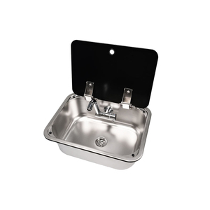 Prise d'eau RV JP en acier inoxydable SUS 304 avec couvercle en verre trempé <span class=keywords><strong>pour</strong></span> accessoires de <span class=keywords><strong>camping</strong></span>-<span class=keywords><strong>car</strong></span> - Product Image 1