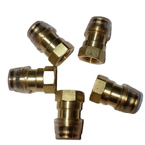 Conector recto roscado de latón Airship 931 50 150 para vehículos pesados, acoplamiento rápido con dientes internos de 17 mm - Product Image 4