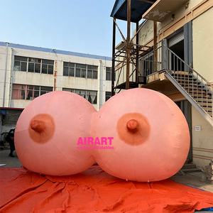 Ballon gonflable de poitrine de simulation gonflable de seins annonçant le modèle gonflable de seins - Product Image 6
