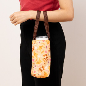 Sac de transport de bouteille d'eau en polyester de haute qualité Grande capacité Portable Double tasse avec manchon Fournisseur de qualité - Product Image 6