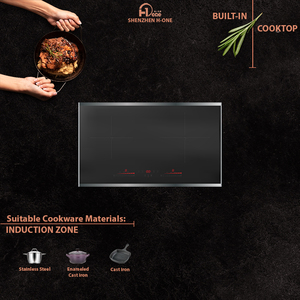 LED Built-in Double Induction Cooktop 4600W <strong>Digital</strong> Electric Countertop Burner <strong>Sensor</strong> Touch Stove - Product Image 5