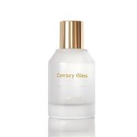 Botol Parfum Kaca Silinder Desain Baru 100ml Segel Crimp 50ml Mewah Grosir 100pcs MOQ Pompa Semprot