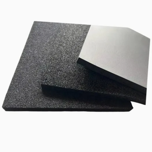 Ruidi znd 6x6x 1/8 inch đen cao su cách nhiệt hấp thụ sốc giảm xóc khối Pad bề mặt nhẵn - Product Image 6