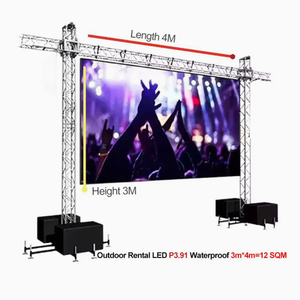 จอแสดงผล LED ให้เช่าแบบไร้รอยต่อ P3.91 สำหรับฉากหลังขนาดใหญ่ - Product Image 2