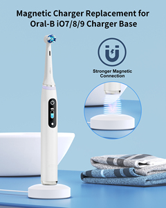Station de charge pour brosse à dents électrique VBHW CT-1250 de remplacement pour Oral B <span class=keywords><strong>Series</strong></span> 7 8 9, chargeur magnétique avec protection IP67 - Product Image 3