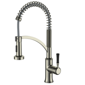 Robinet de cuisine contemporain de luxe fabriqué en Chine, avec fonction de tirage vers le bas, eau chaude et froide, mélangeur - Product Image 2