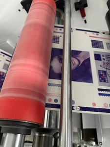 HJRY-320 4 + 1 5 màu Cốc giấy nhãn in đồ họa Corona điều trị Máy in flexo - Product Image 5