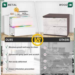 خزانات بطبقتين ورقية عالية الجودة حجم <span class=keywords><strong>A3</strong></span> و A4 مع أدراج مغلقة خزانات معدنية - Product Image 4