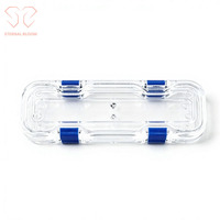 Boîte en film plastique 150x50x25mm pour bijoux, colliers, semi-conducteurs