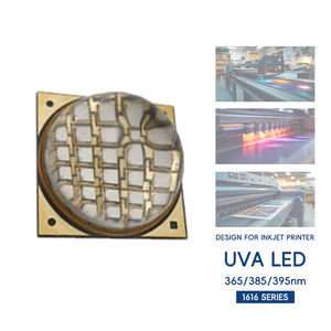 UV LED 模块 UVA 1616 Learnew UVA 喷墨打印机 高密度高光功率 33500 50000mW 365 385 395nm 48 54V 100W - Product Image 1