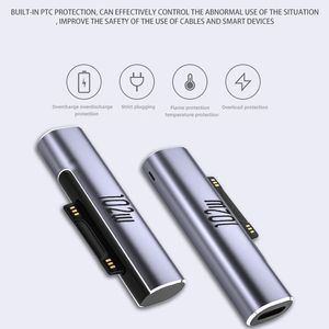Nouveau câble de charge rapide USB C PD 102w, adaptateur de prise pour <span class=keywords><strong>Surface</strong></span> <span class=keywords><strong>Pro</strong></span> 8 7 6 5 4 3 Go, adaptateur USB, <span class=keywords><strong>alimentation</strong></span> pour ordinateur portable - Product Image 2