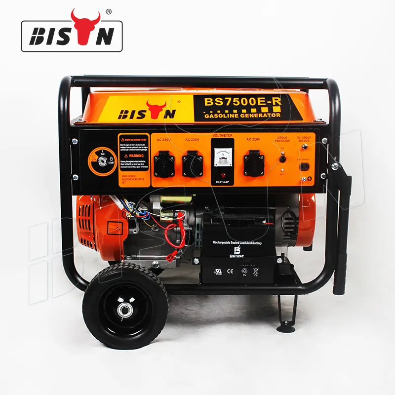 Bison Generator Listrik Kecil Bensin Portabel 8,5 KW 2000W Generator Listrik 3KW