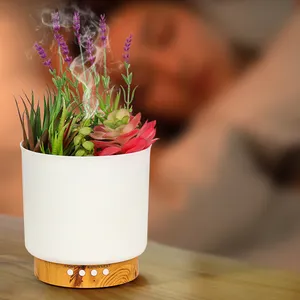 Humidificateur d'air ultrasonique avec haut-parleur bluetooth pour plantes de bureau, nouveau Design 2023