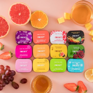 16g Confectionery Candy Sugar <strong>Free</strong> <strong>Sweets</strong> Hard Candy Fresh Mint Candy Sorbitol Mints in Plastic Box - Product Image 2