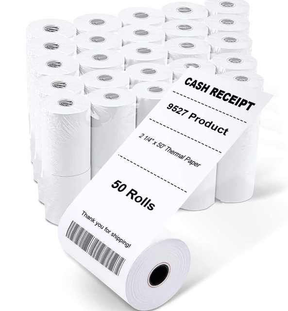 High Quality BPA Free 57*30 Thermal Paper Roll 57*30 Cash Register Paper Thermal Roll Thermal Printer Paper Roll