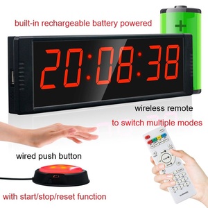 <span class=keywords><strong>Chronomètre</strong></span> électronique polyvalent YZ à bouton-poussoir pour jeux numériques, compte à rebours et fitness – Nouveauté très demandée - Product Image 4
