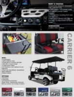 HDK EVOLUTION Vente en gros de gros scooters automobiles 6 places, batterie au lithium 48V, buggy tout-terrain, bus touristique, voiturette de golf électrique