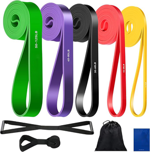 Bandas de Resistencia de Látex Multifuncionales Portátiles de Alta Calidad en Oferta, Tamaños <span class=keywords><strong>S</strong></span>/M/L para Ejercicio, Entrenamiento y Fitness - Product Image 1